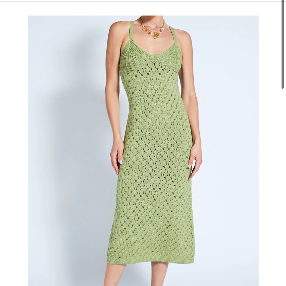 NWT Devon Windsor Atlas Dress Sage sz Small NWT